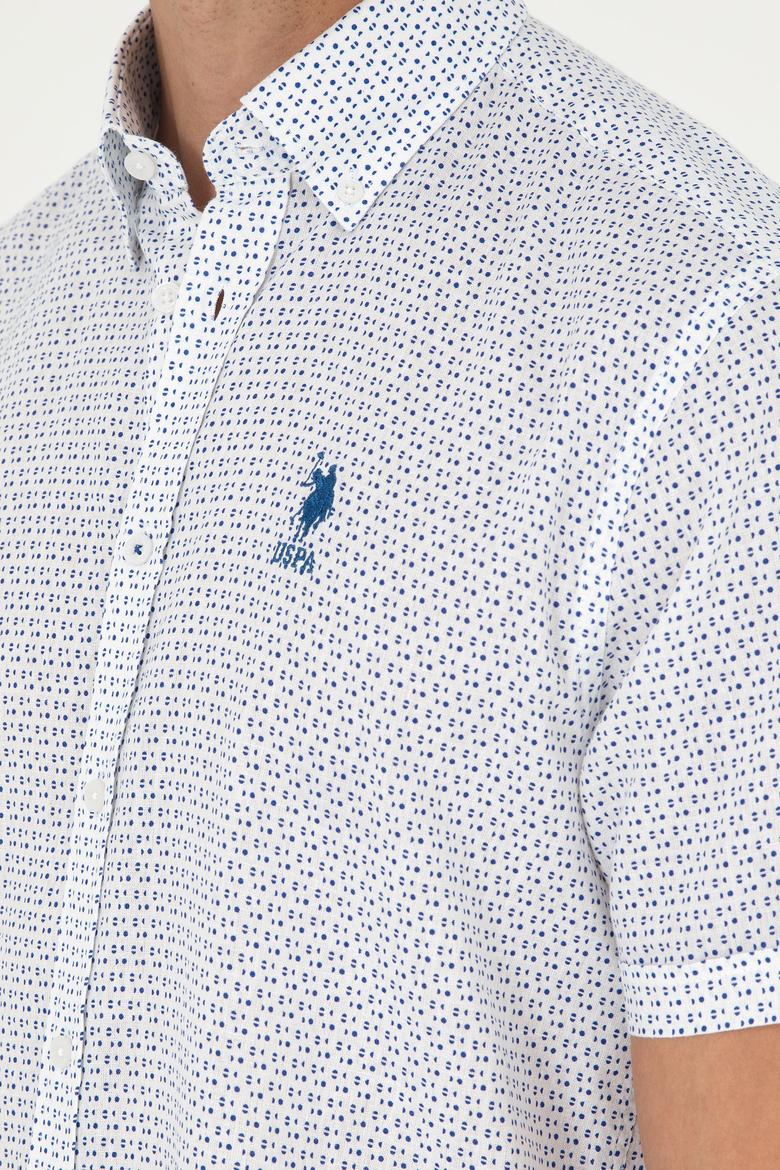 Erkek Lacivert Kısa Kollu Gömlek - 50282878005