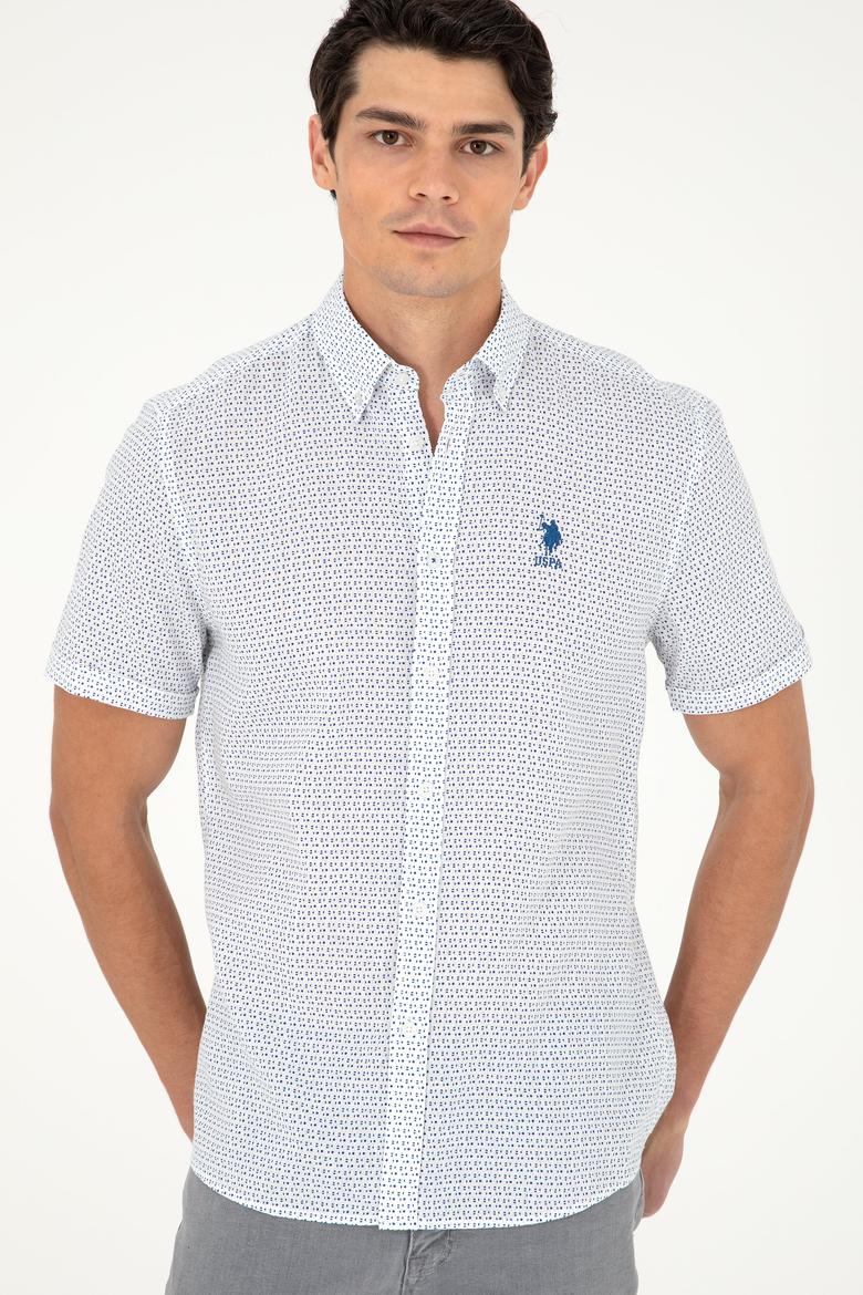 Erkek Lacivert Kısa Kollu Gömlek - 50282878005