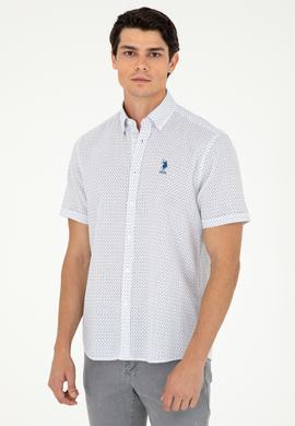 Erkek Lacivert Kısa Kollu Gömlek - 50282878005