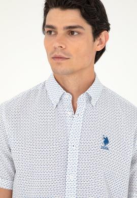 Erkek Lacivert Kısa Kollu Gömlek - 50282878005