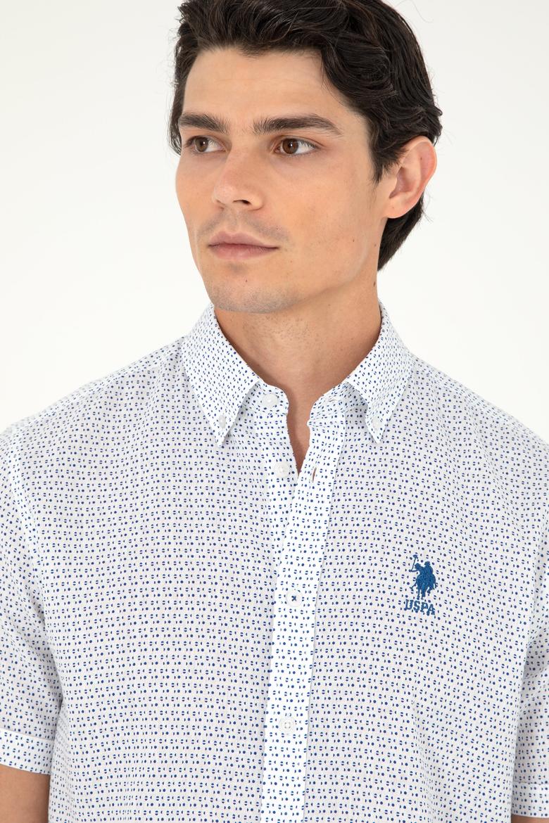 Erkek Lacivert Kısa Kollu Gömlek - 50282878005