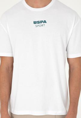 Erkek Comfort Fit Bisiklet Yaka Beyaz Tişört - 50281686011