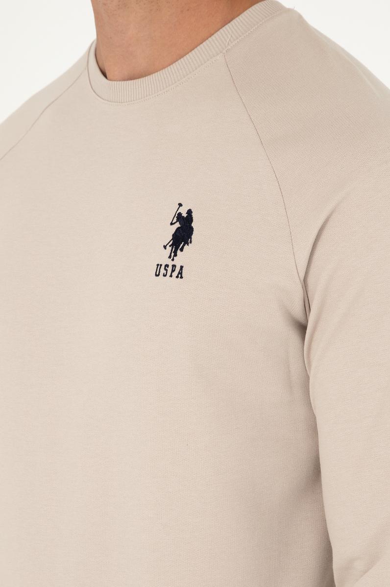 Erkek Taş Basic Sweatshirt