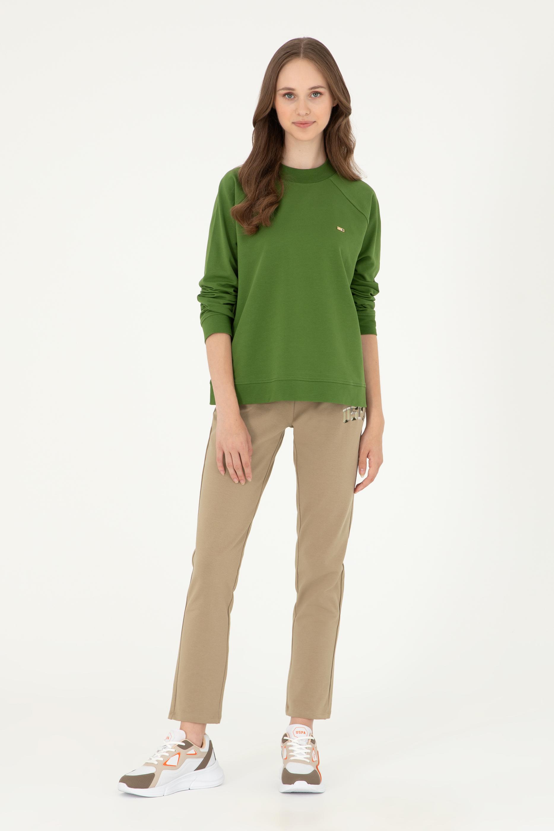 Kadın Haki Eşofman Altı