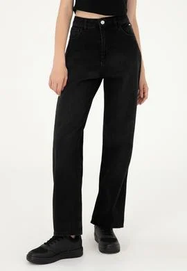 Kadın Siyah Jean Pantolon - 50282791002