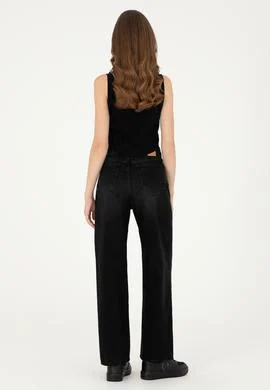 Kadın Siyah Jean Pantolon - 50282791002