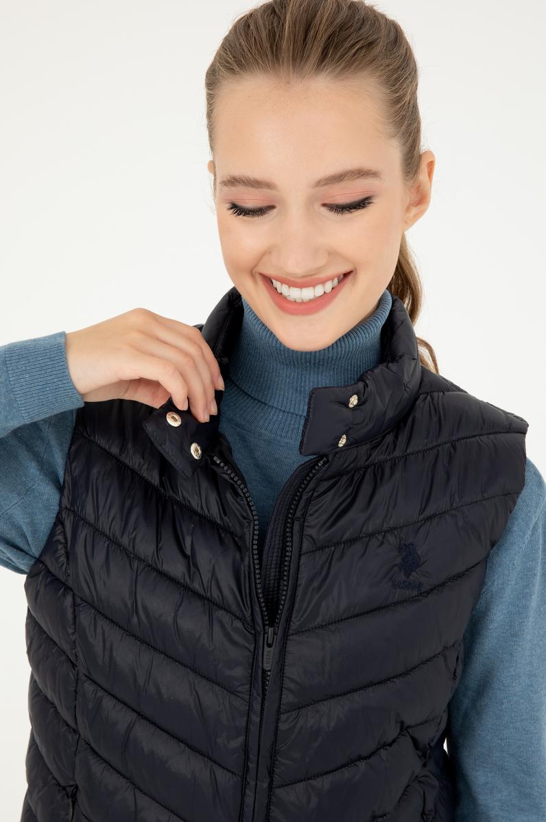 Kadın Lacivert Yelek