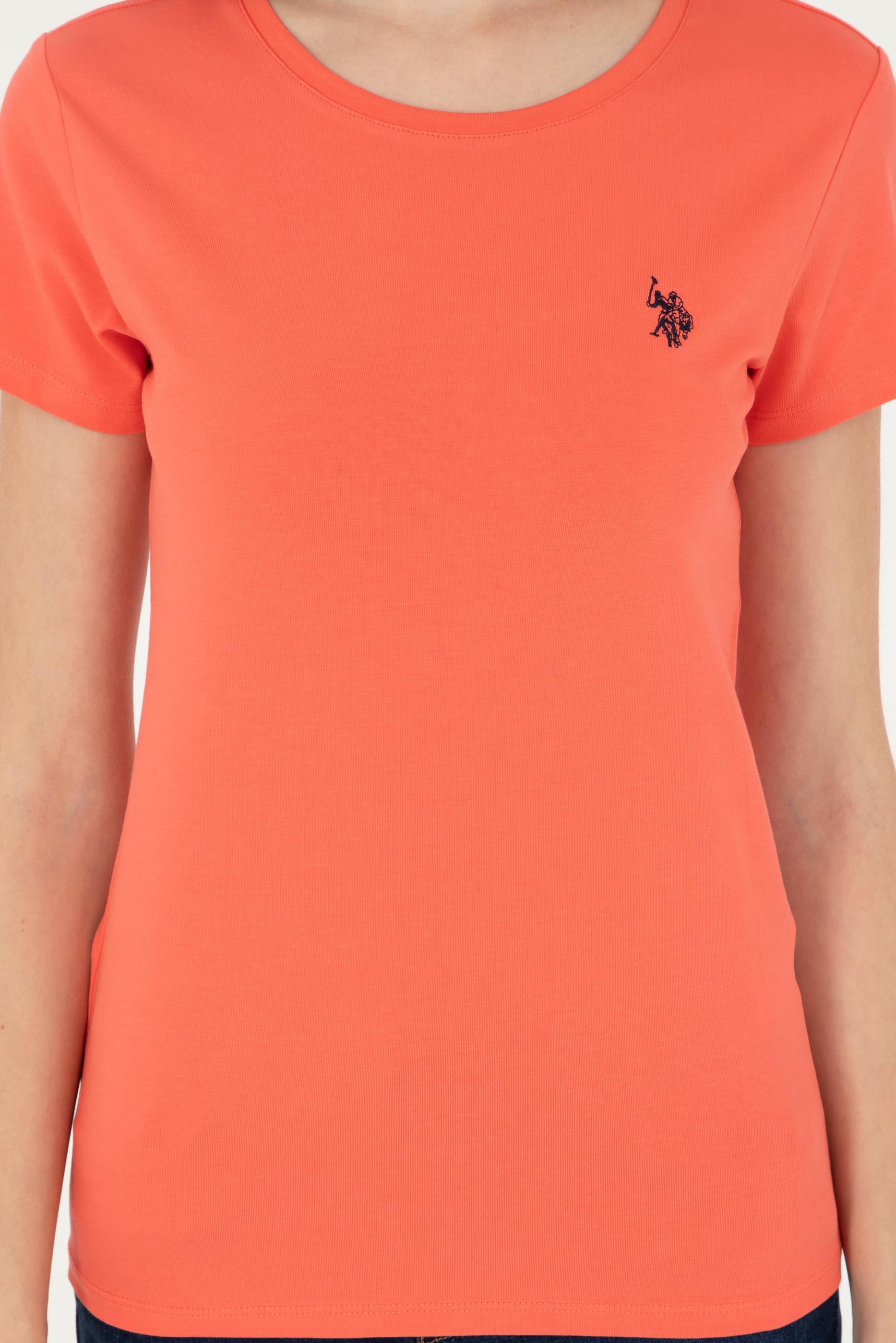 Kadın Nar Çiçeği Basic Tişört