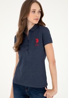 Kadın Lacivert Basic Tişört - 50280066006