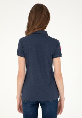 Kadın Lacivert Basic Tişört - 50280066006