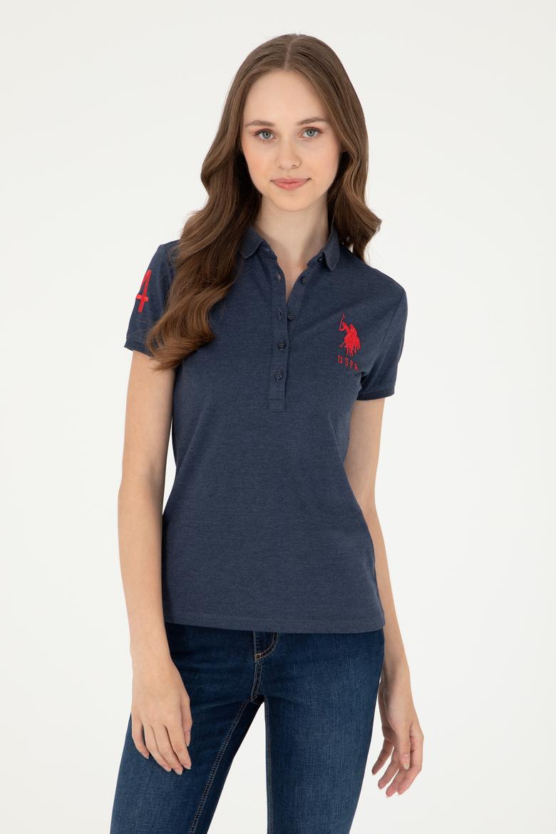 Kadın Lacivert Basic Tişört