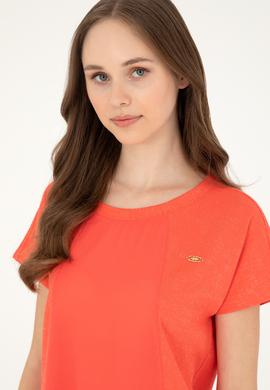 Kadın Nar Çiçeği Tişört - 50281901022