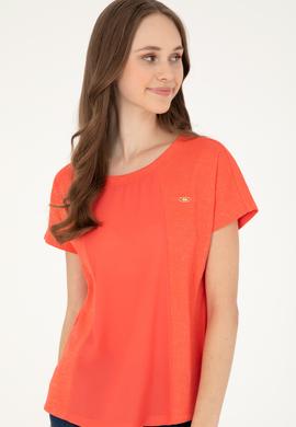 Kadın Nar Çiçeği Tişört - 50281901022