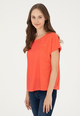 Kadın Nar Çiçeği Tişört - 50281901022