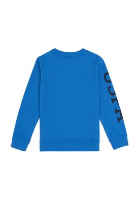 Erkek Çocuk Kobalt Bisiklet Yaka Sweatshirt - 50293643079
