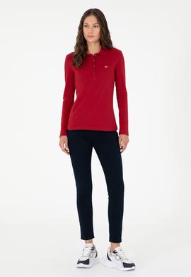 Kadın Lacivert Kanvas Pantolon - 50290499002