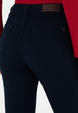 Kadın Lacivert Kanvas Pantolon - 50290499002