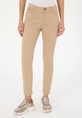 Kadın Kum Kanvas Pantolon - 50290499020