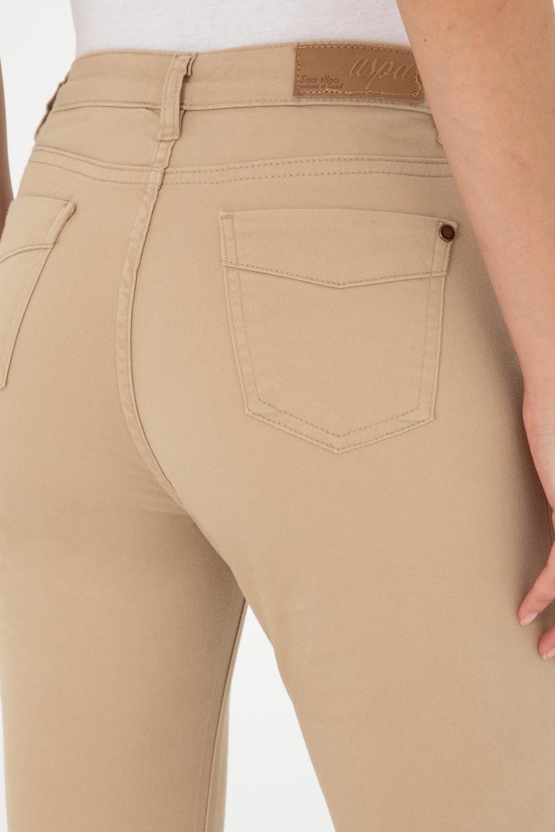 Kadın Kum Kanvas Pantolon - 50290499020