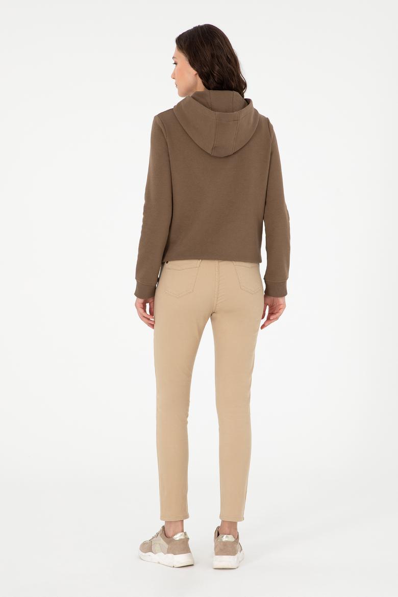 Kadın Kum Kanvas Pantolon - 50290499020