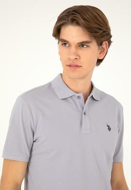 Erkek Gri Basic Tişört - 50279573081