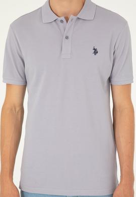 Erkek Gri Basic Tişört - 50279573081