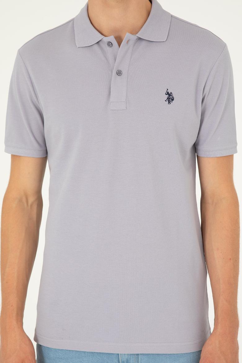 Erkek Gri Basic Tişört - 50279573081