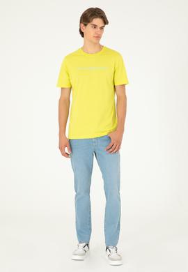 Erkek Fıstık Yeşili Tişört - 50281569029