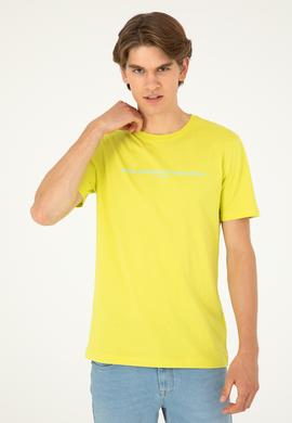 Erkek Fıstık Yeşili Tişört - 50281569029