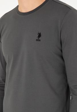 Erkek Antrasit Basic Sweatshirt - 50289027047