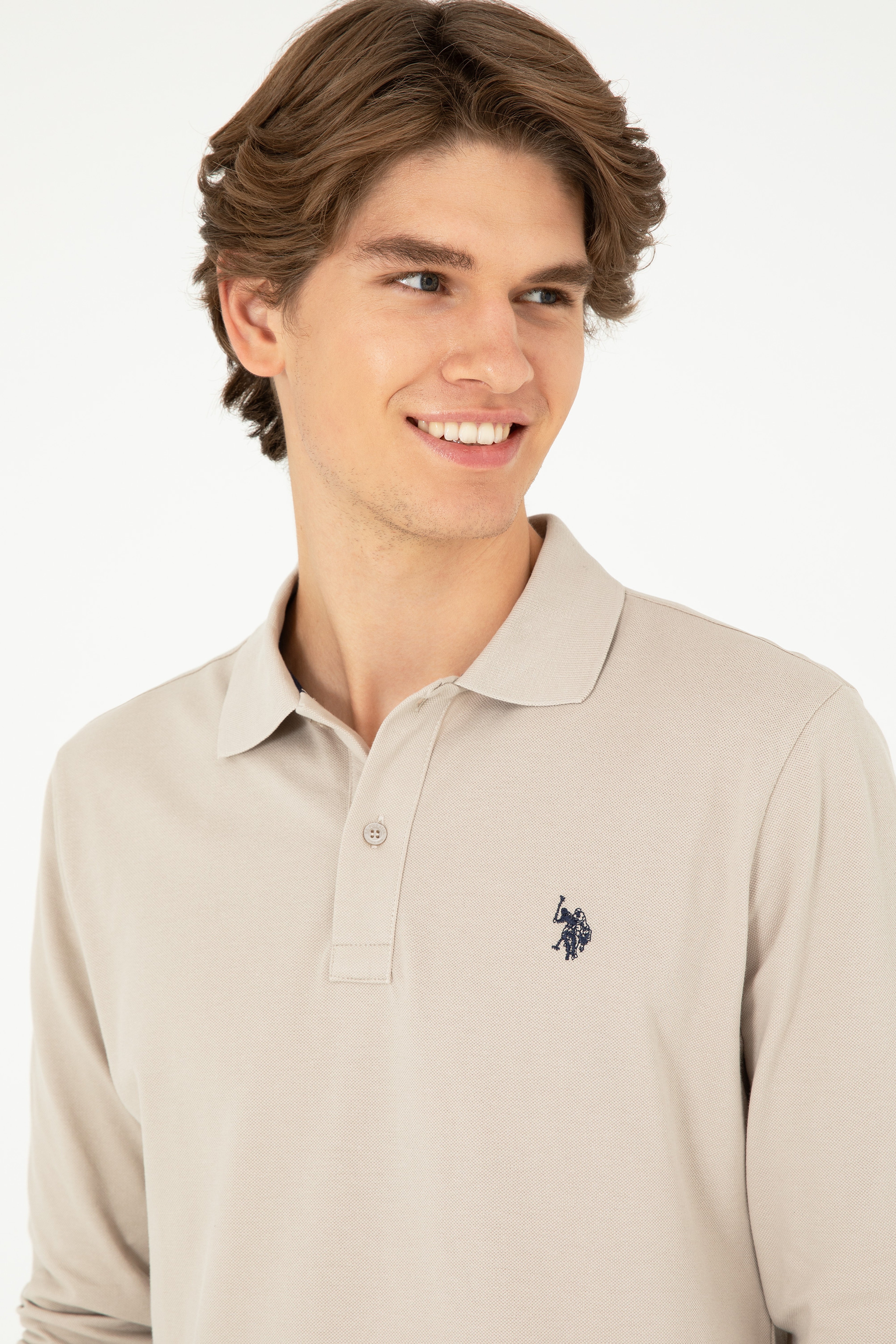 Erkek Taş Basic Sweatshirt