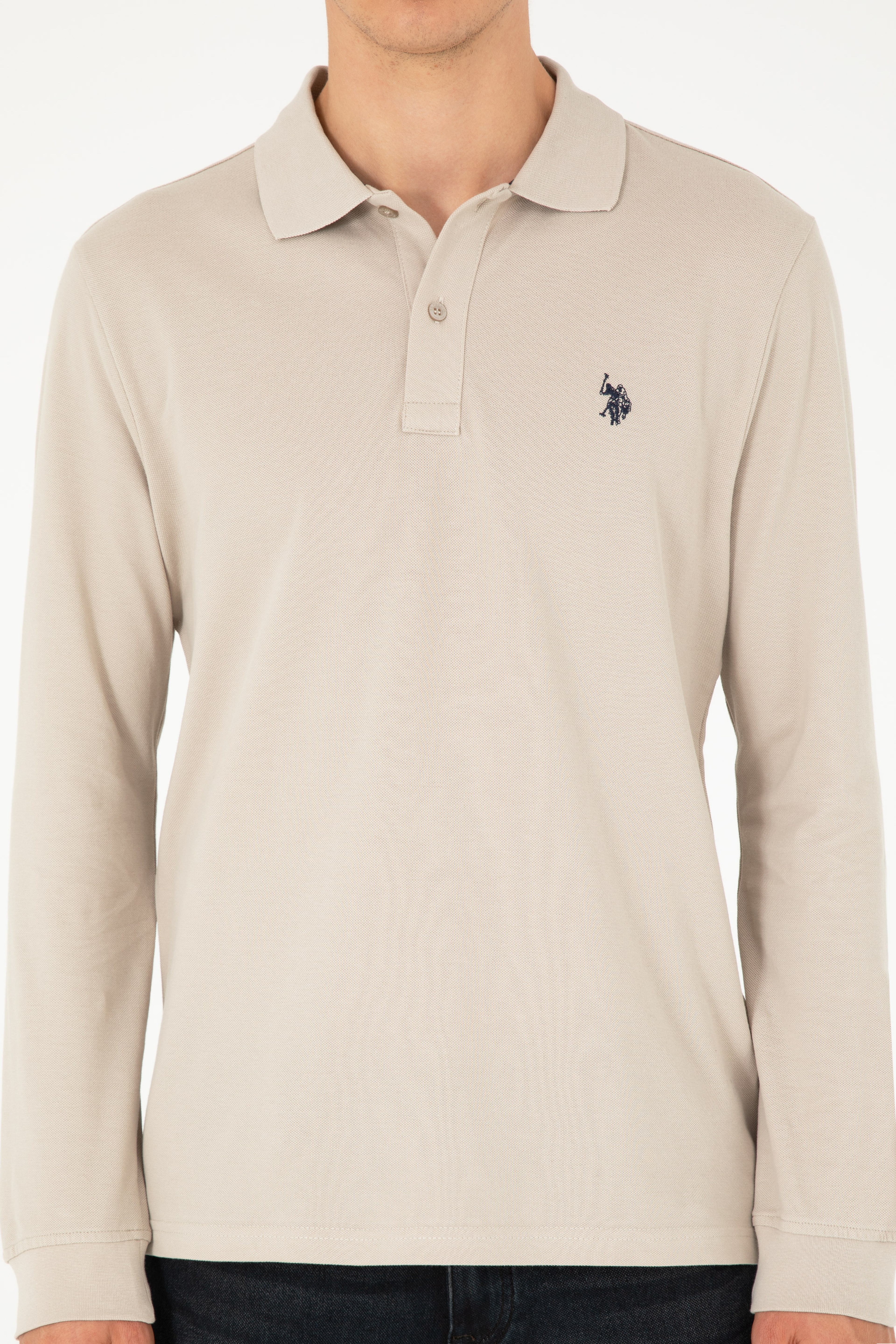 Erkek Taş Basic Sweatshirt