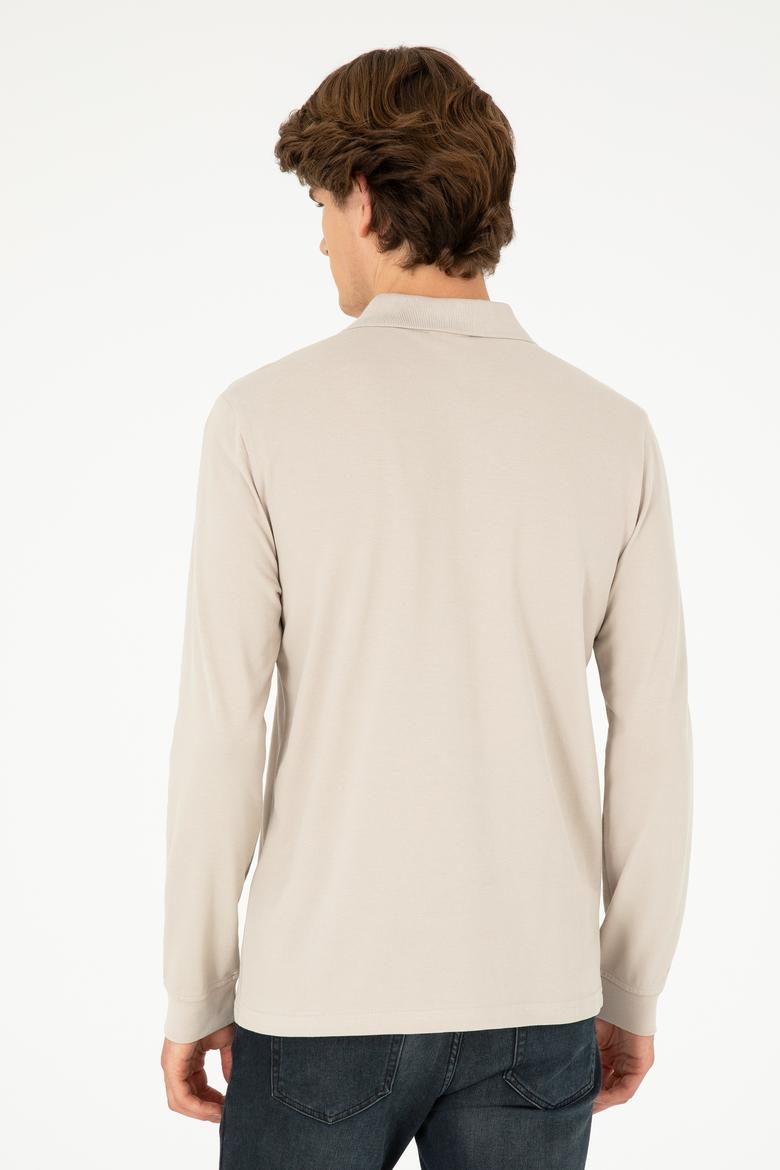 Erkek Taş Basic Sweatshirt - 50289051047