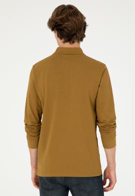 Erkek Açık Haki Basic Sweatshirt - 50289051107