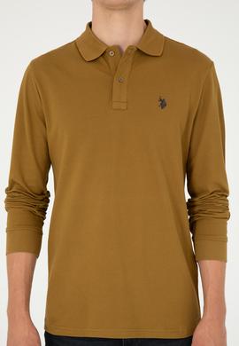 Erkek Açık Haki Basic Sweatshirt - 50289051107