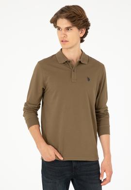 Erkek Haki Basic Sweatshirt - 50289051178