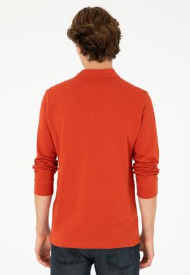 Erkek Kiremit Basic Sweatshirt - 50289051157