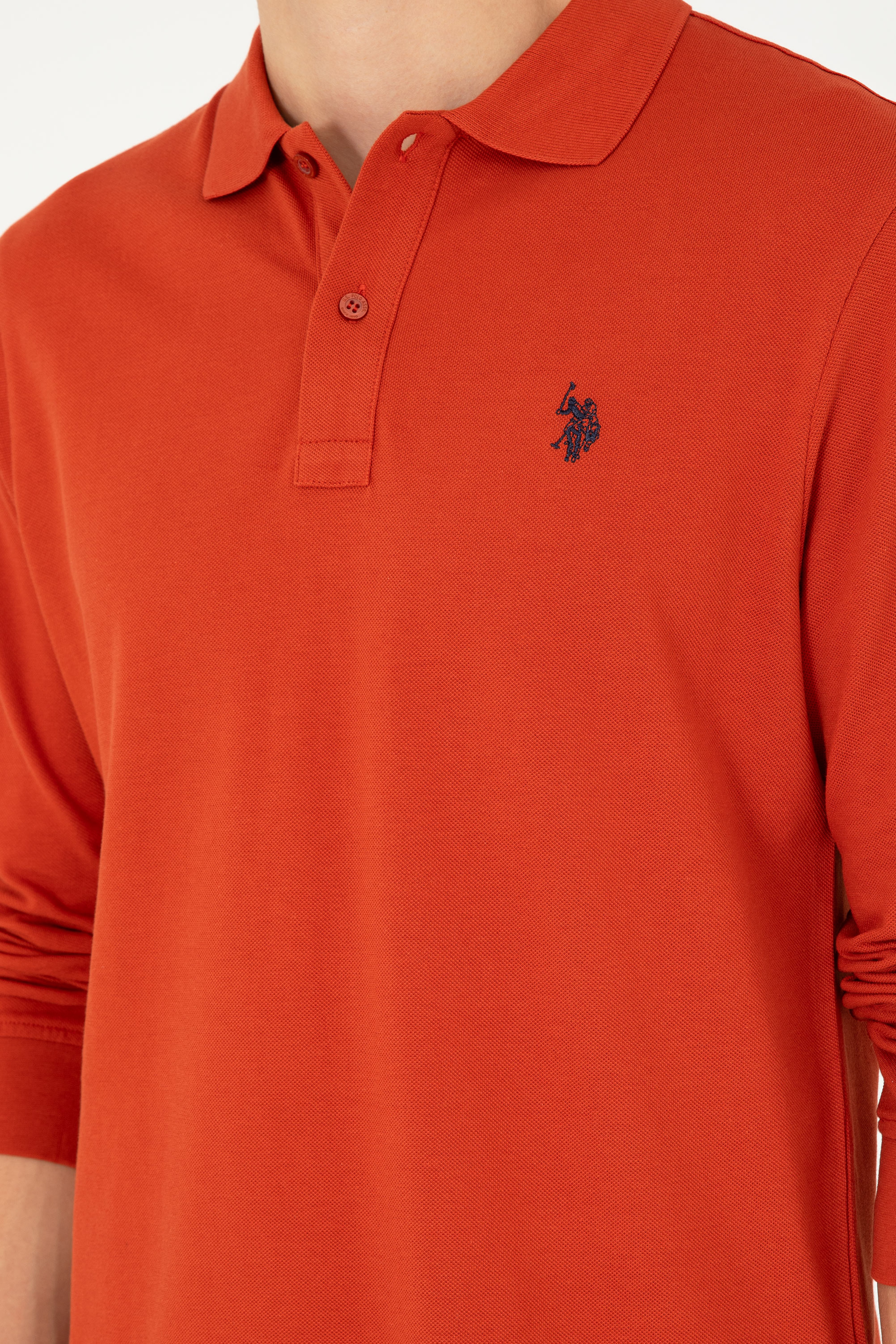 Erkek Kiremit Basic Sweatshirt - Image 7
