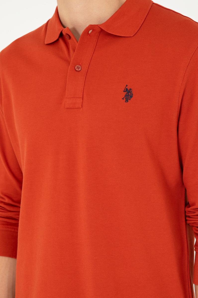 Erkek Kiremit Basic Sweatshirt