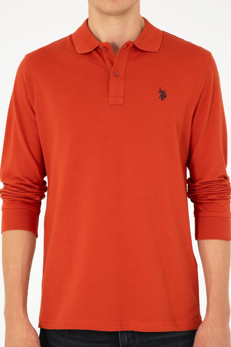 Erkek Kiremit Basic Sweatshirt - 50289051157