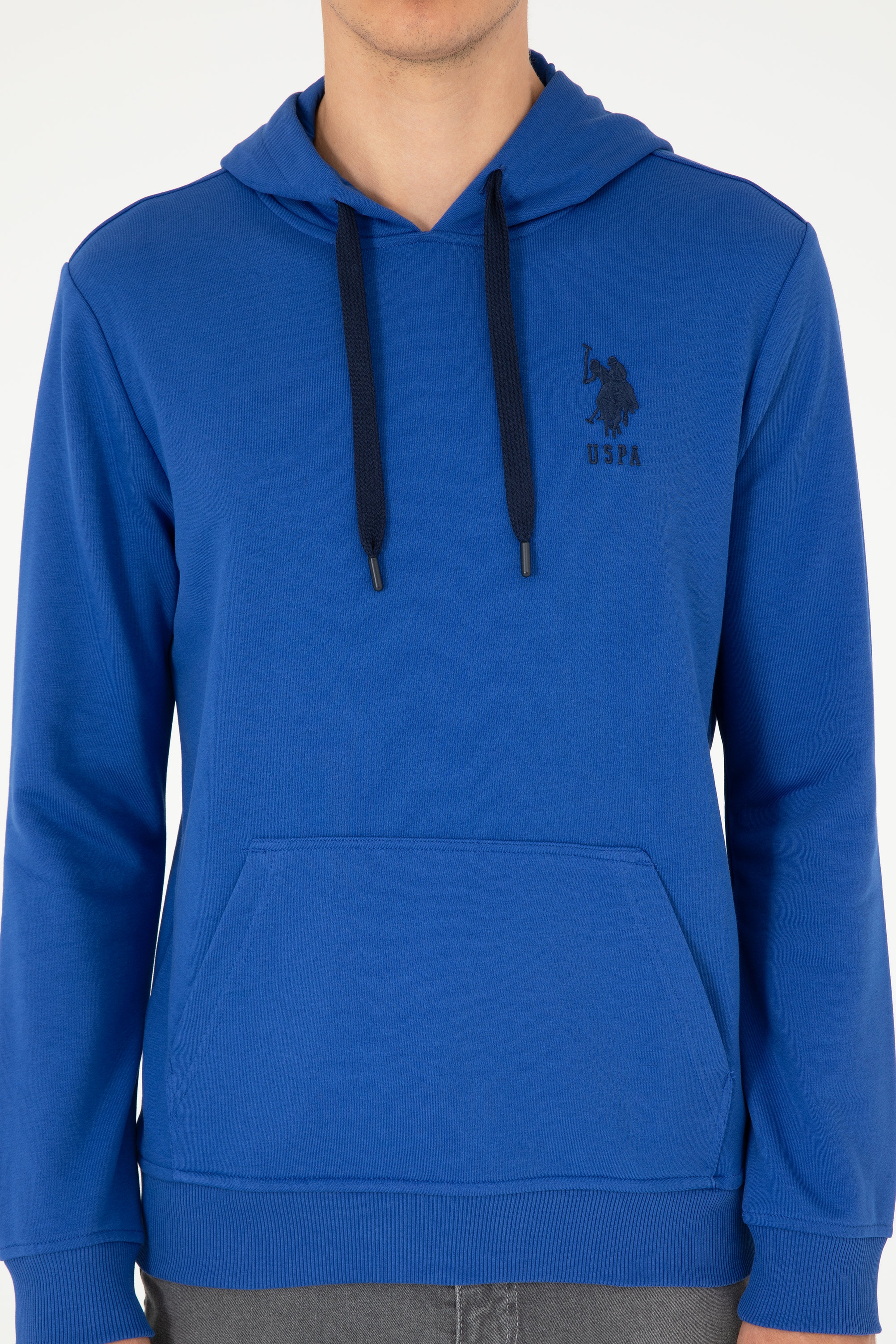 Erkek Saks Basic Sweatshirt - Image 6