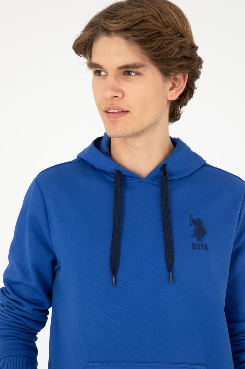 Erkek Saks Basic Sweatshirt