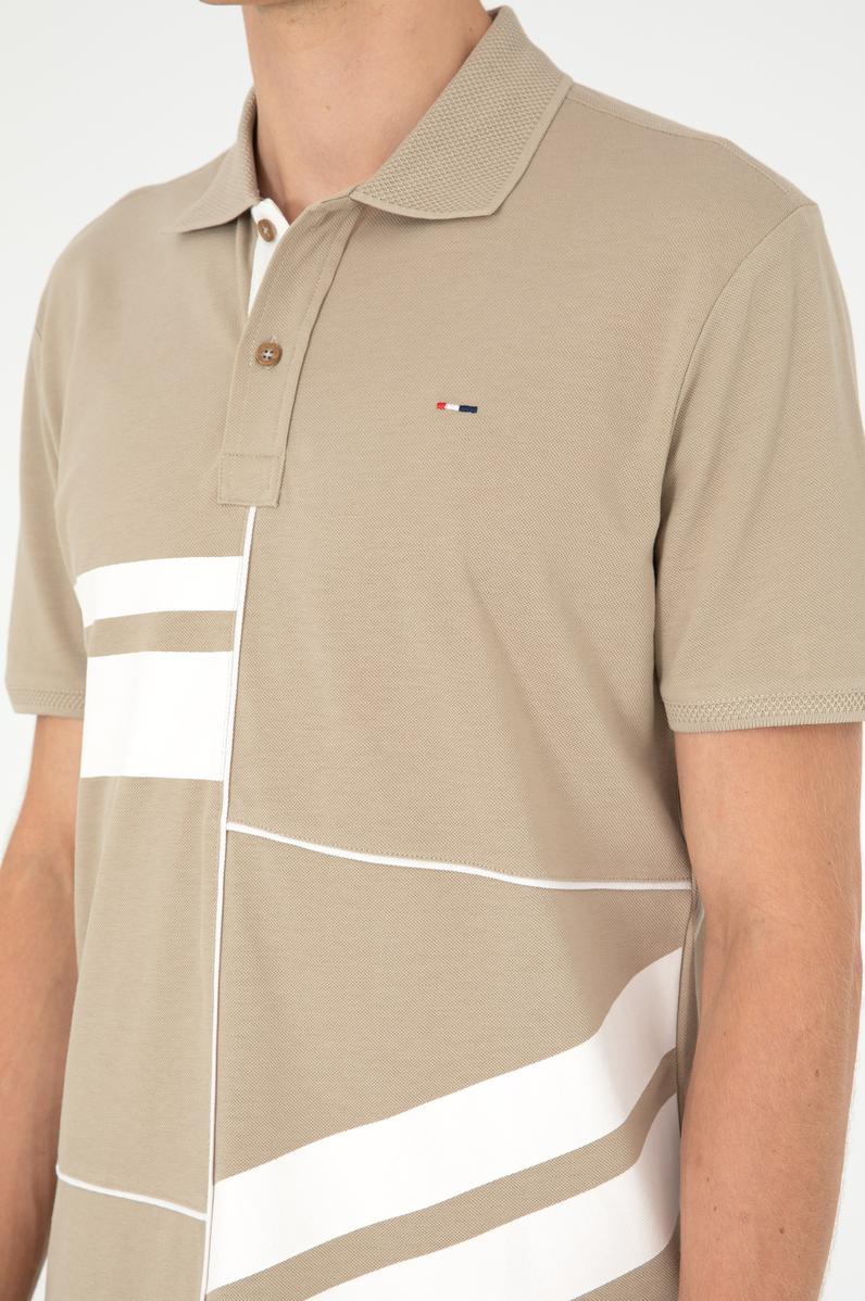 Erkek Açık Haki Tişört