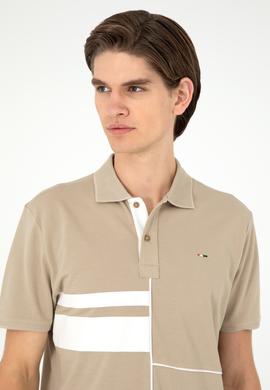 Erkek Açık Haki Tişört - 50281525021