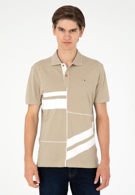 Erkek Açık Haki Tişört - 50281525021