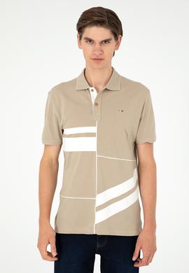 Erkek Açık Haki Tişört - 50281525021