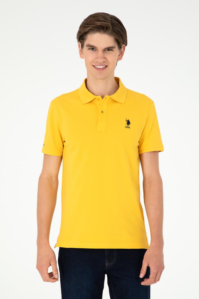 Erkek Safran Basic Tişört