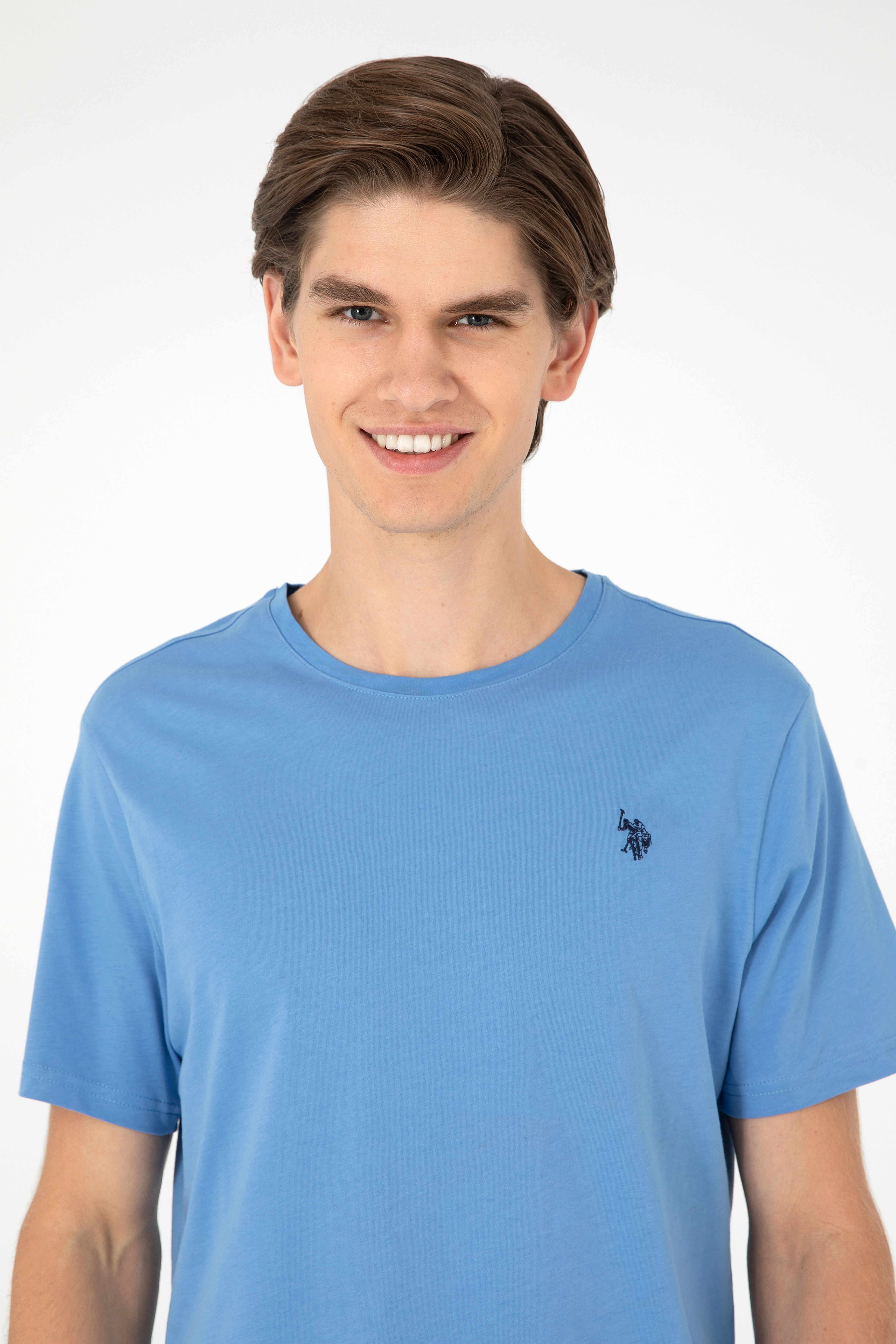 Erkek Saks Basic Tişört - Image 2