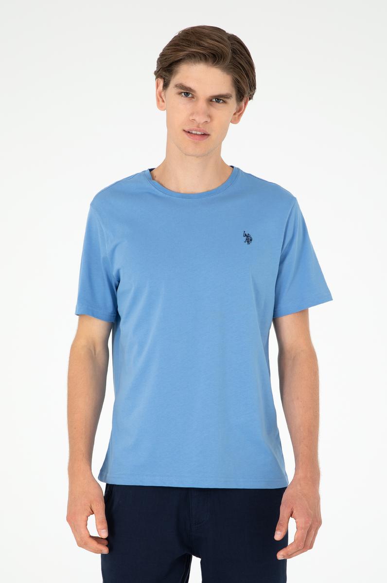 Erkek Saks Basic Tişört