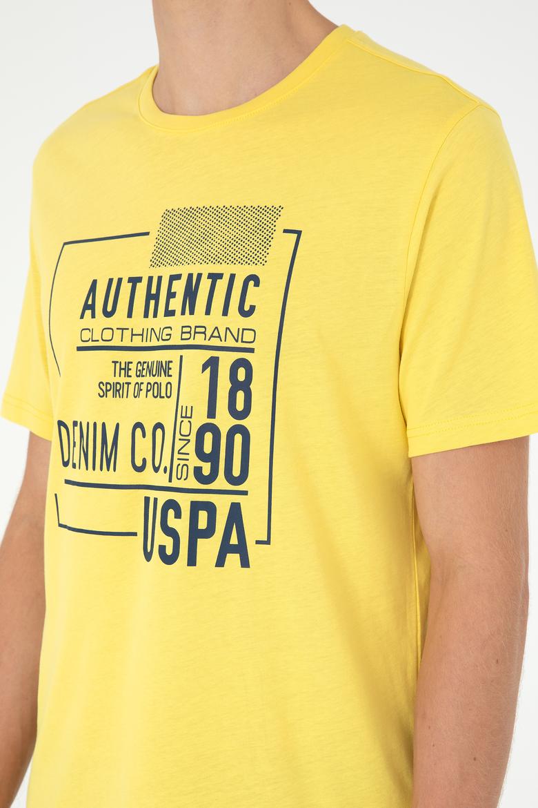 Erkek Sarı Tişört - 50282006023